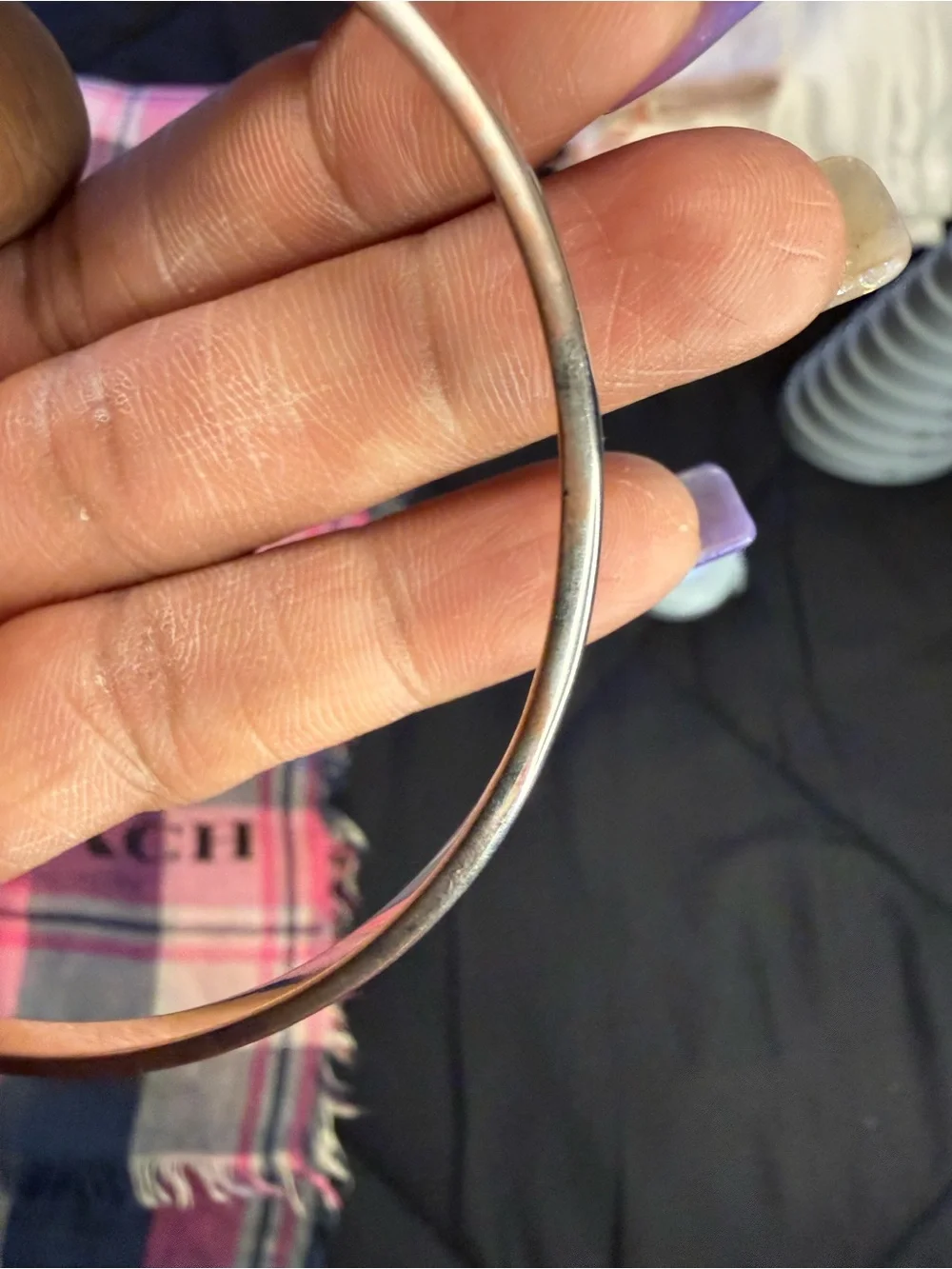 Coach Rose Gold Triple Bangle Bracelet Set